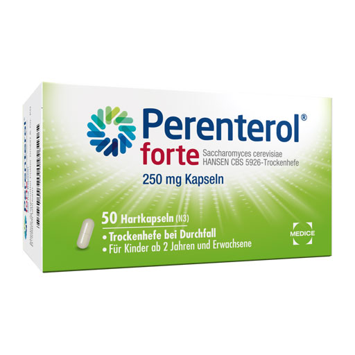 PERENTEROL forte 250 mg Kapseln  50 St  Hartkapseln