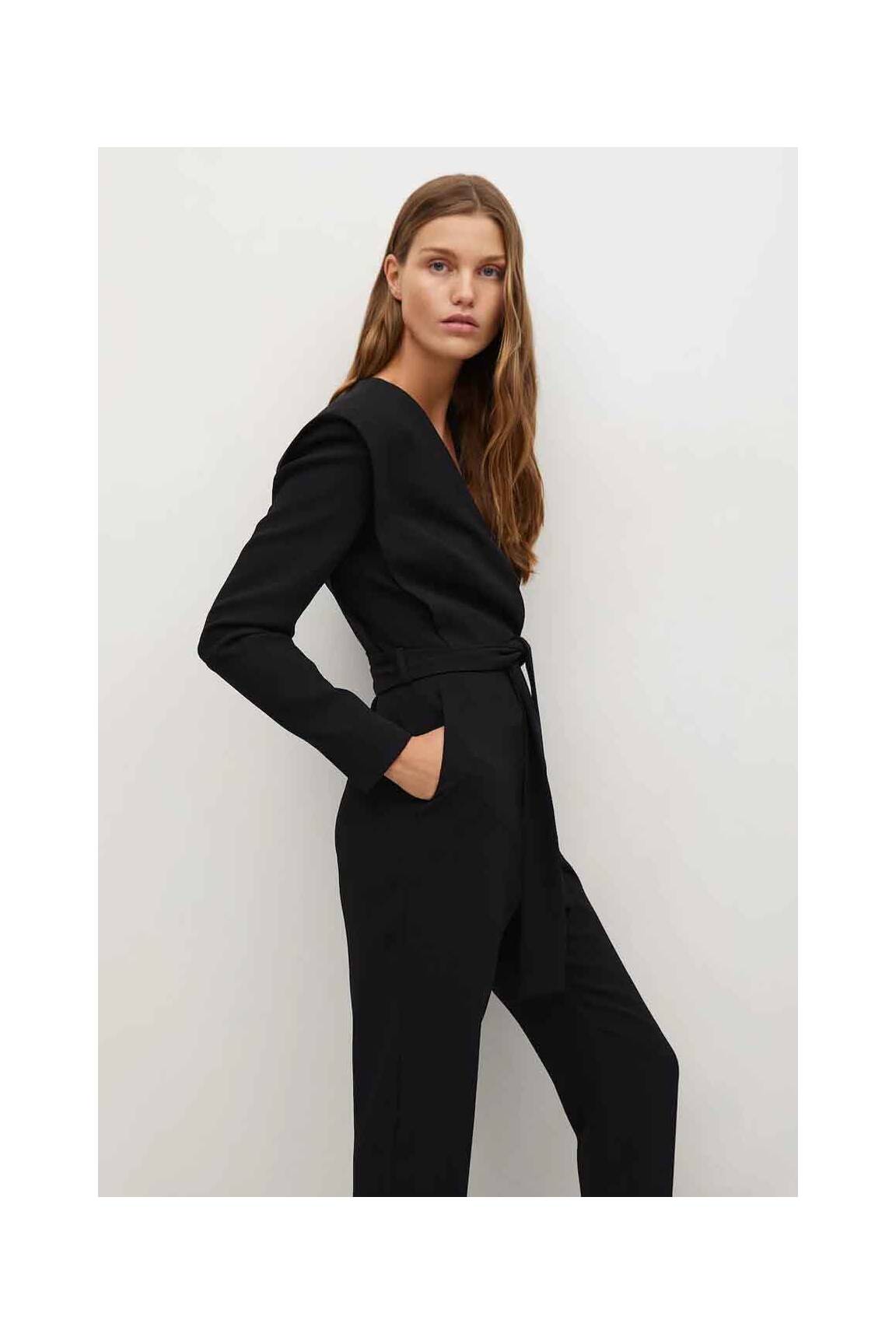 Mango Combinaisons 1 Femme couleur noir