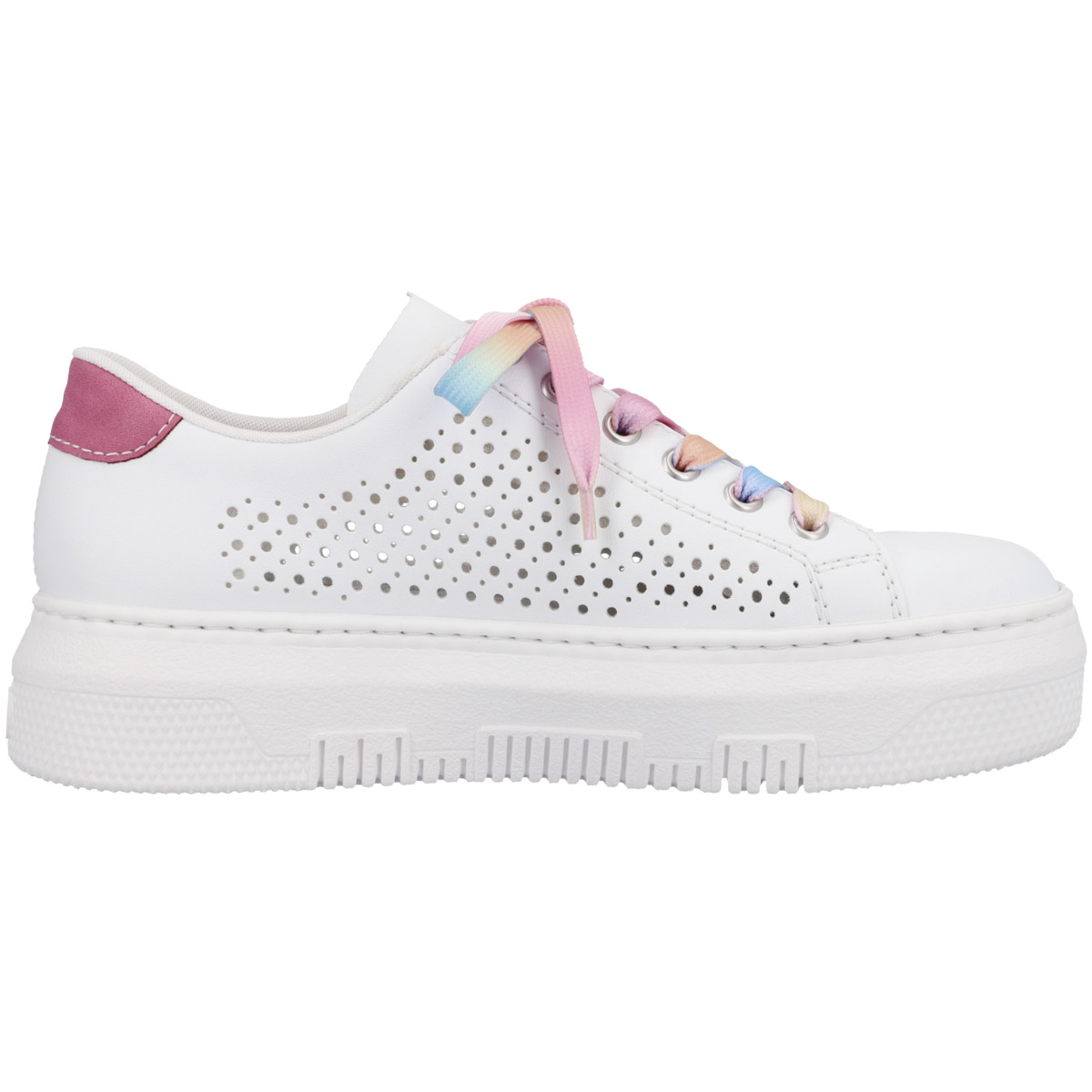 Rieker M1904 Sneaker Low weiss