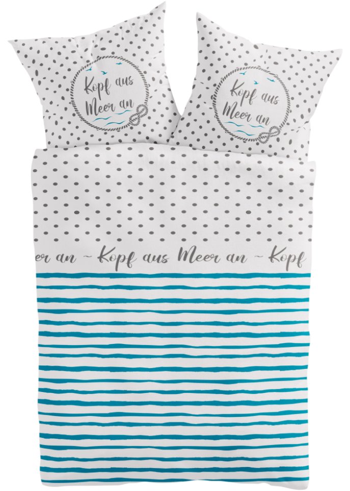 Bettwäsche mit maritimen Design