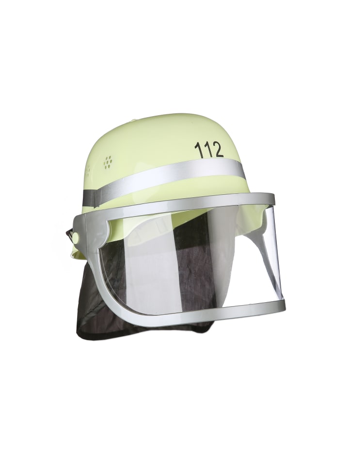 relaxdays 2x Kinder Feuerwehrhelm in Gelb günstig kaufen onesize