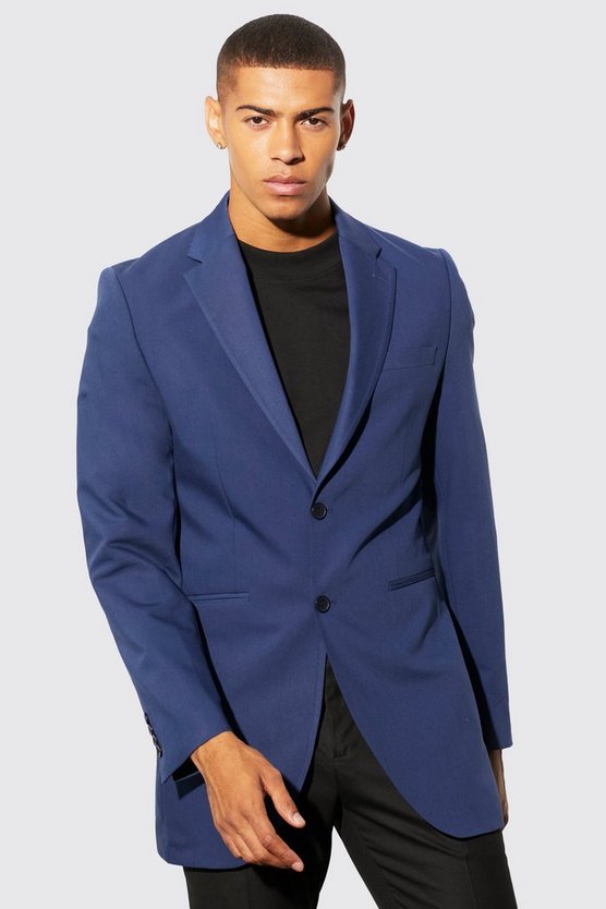 Langer Slim-Fit Blazer