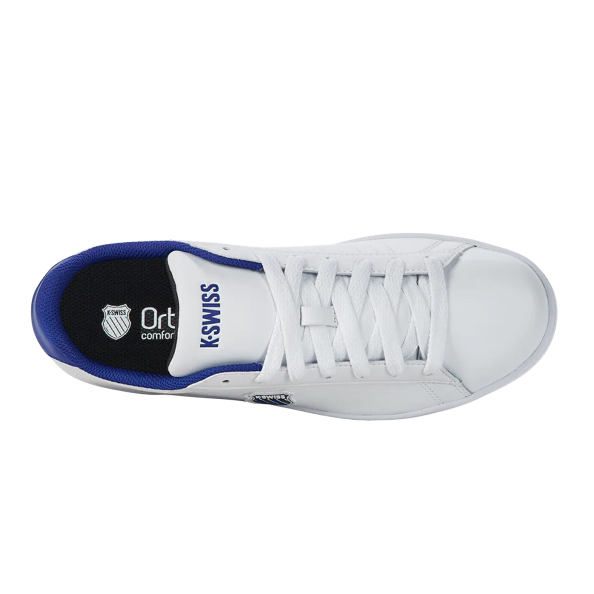 Court Shield Sneaker Herren - Weiß, Dunkelblau