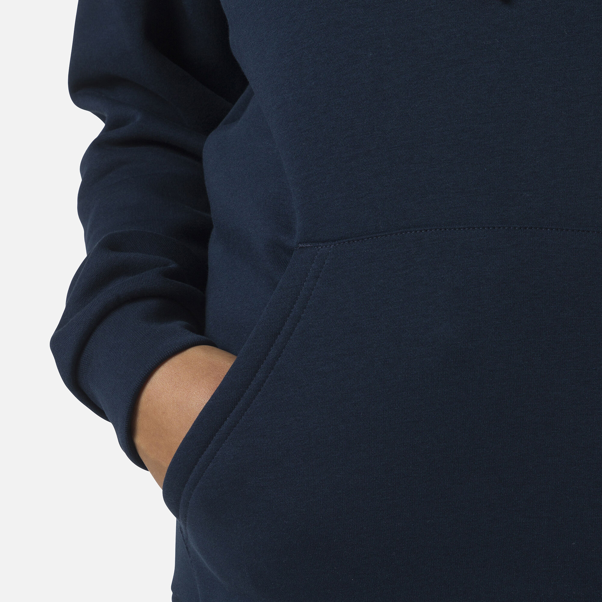 Sweat à capuche molletonné Logo Femme