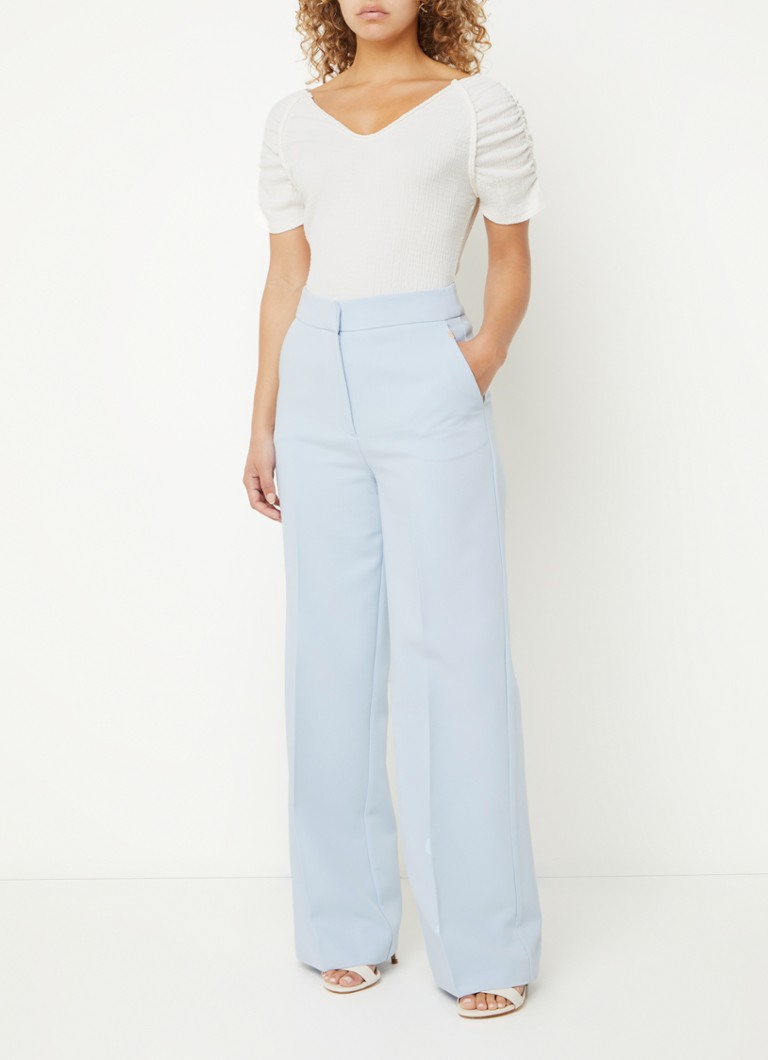 Aaiko Mayra top with texture and bow detail