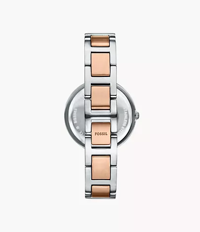 Fossil Outlet Uhr Karli 3-Zeiger-Werk Bicolor