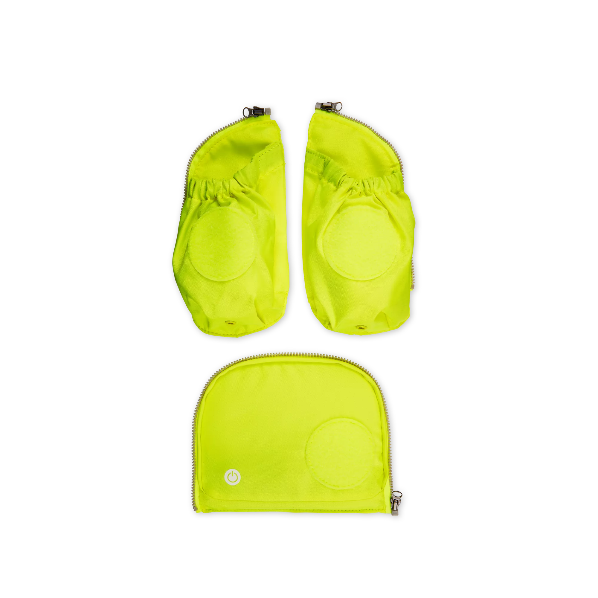 ergobag Fluo LED Seitentaschen-Set Gelb