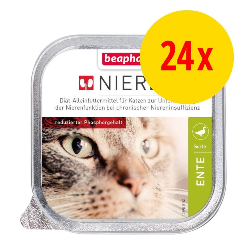 Sparpaket Beaphar Nieren-Diät 24 x 100 g zu TOP-Preisen | bitiba