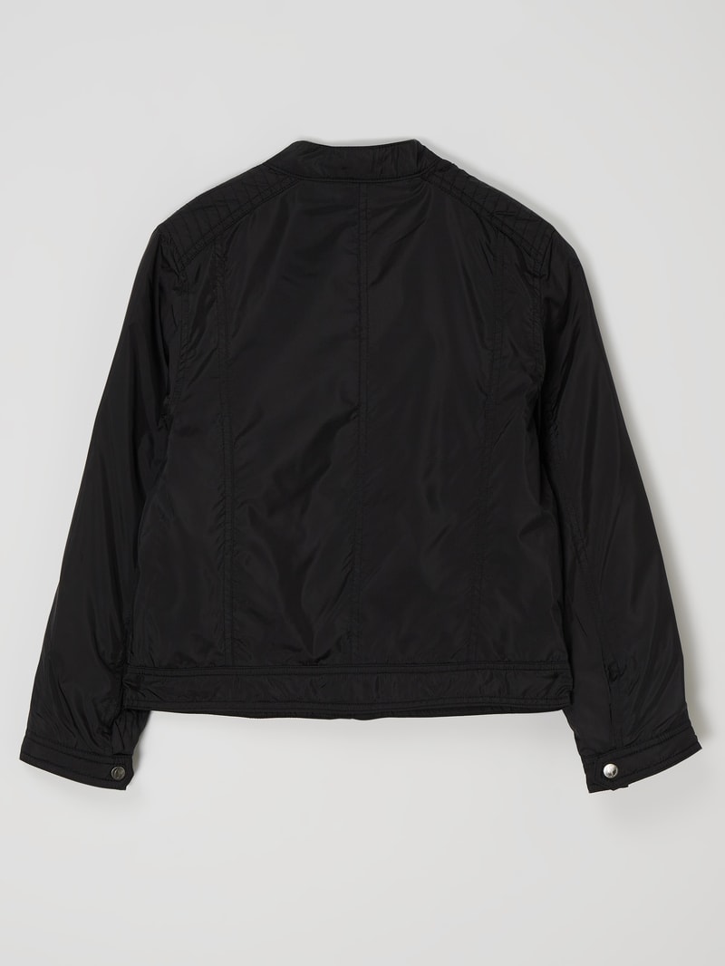 Jacke mit Logo Modell 'Miles' in schwarz