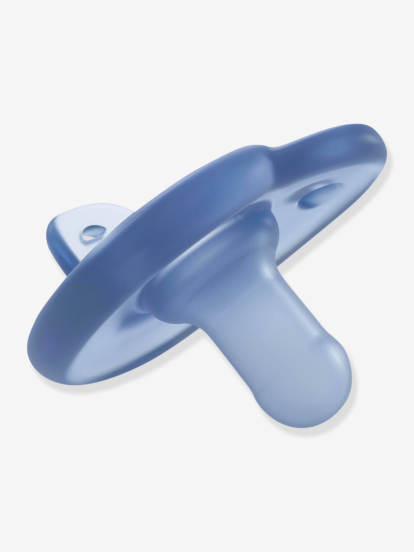 Lot de 2 sucettes nouveau-né Philips AVENT Soothie Cœur bleu clair + bleu