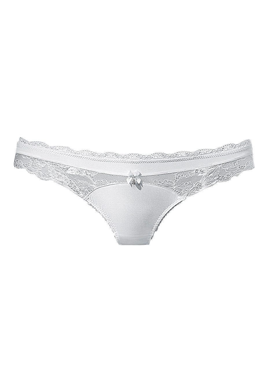 LASCANA String mit abnehmbaren Strapsen