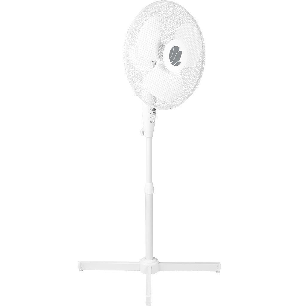 ECG Standventilator FS 40A, 3 Geschwindigkeitsstufen, leiser Betrieb, Kippfunktion, Oszillation