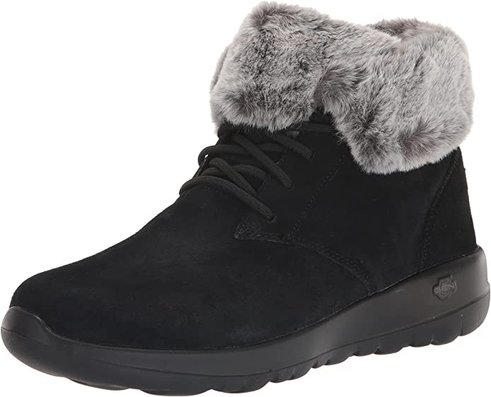 SKECHERS Winterstiefel schwarz