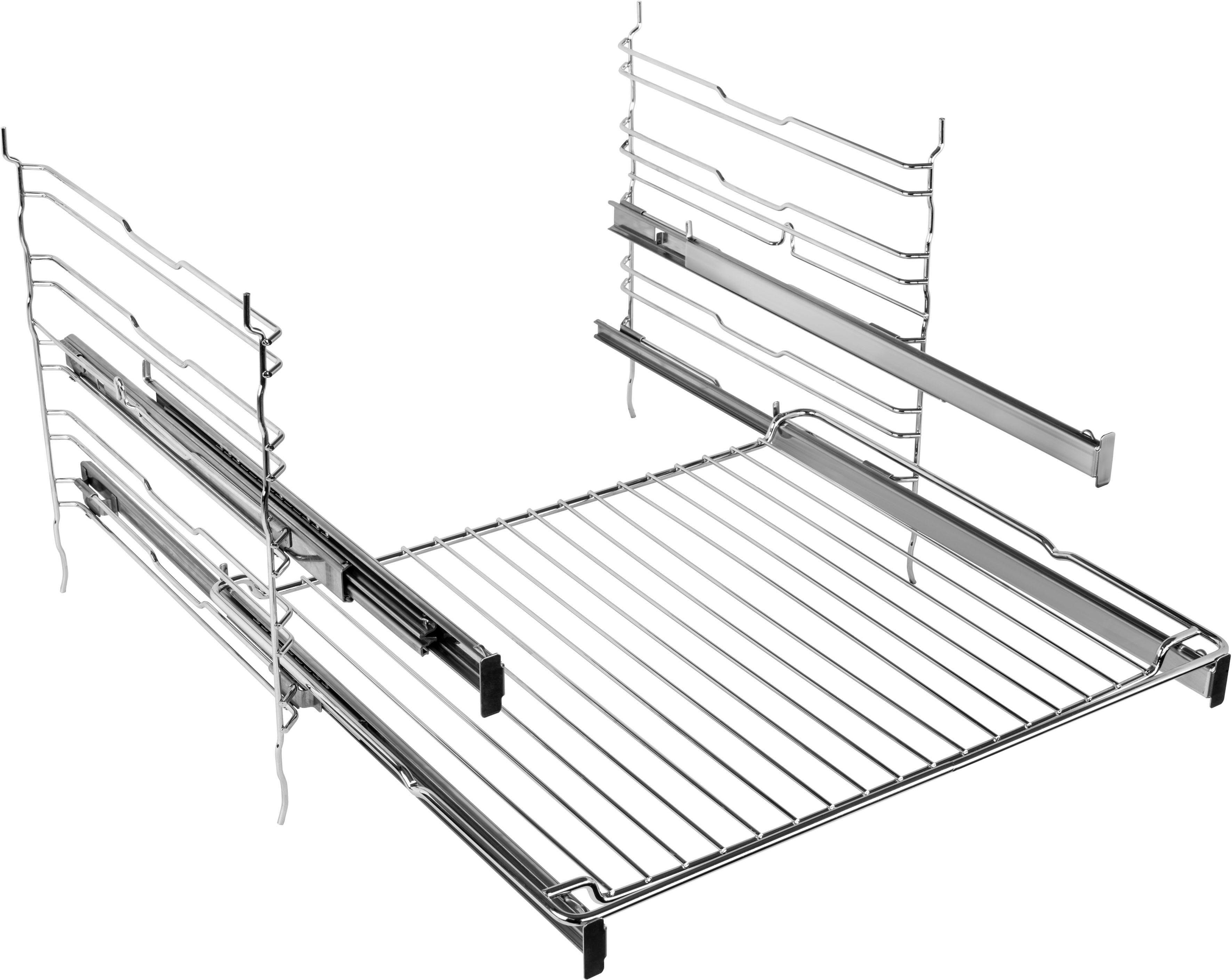 BAUKNECHT Backofen BAR2 KH8V2 IN, mit 2-fach-Teleskopauszug