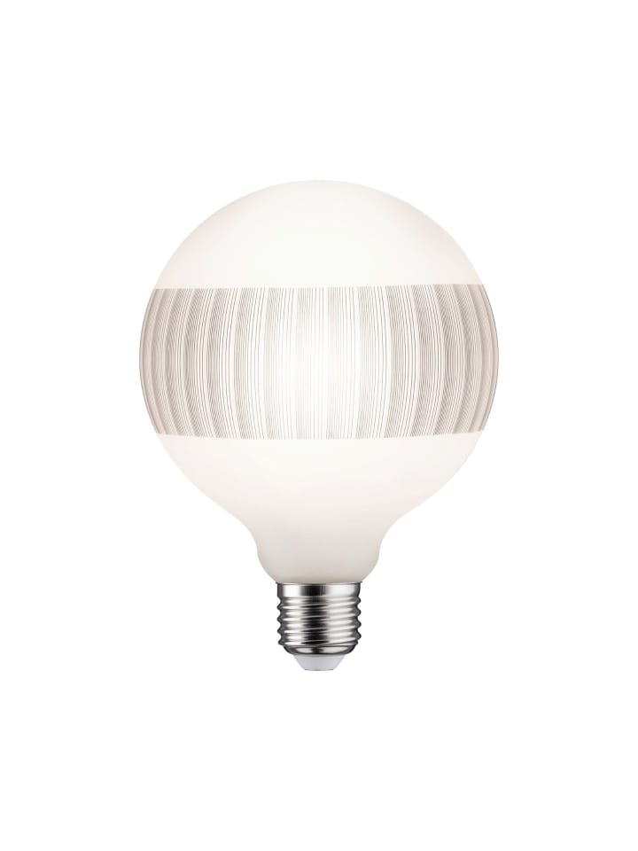 paulmann LED G125 Ringspiegel Schwarz matt liniert E27 G günstig kaufen onesize