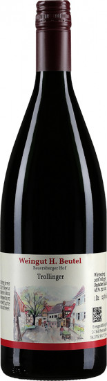 2018 Trollinger halbtrocken 1,0 L - Weingut H. Beutel