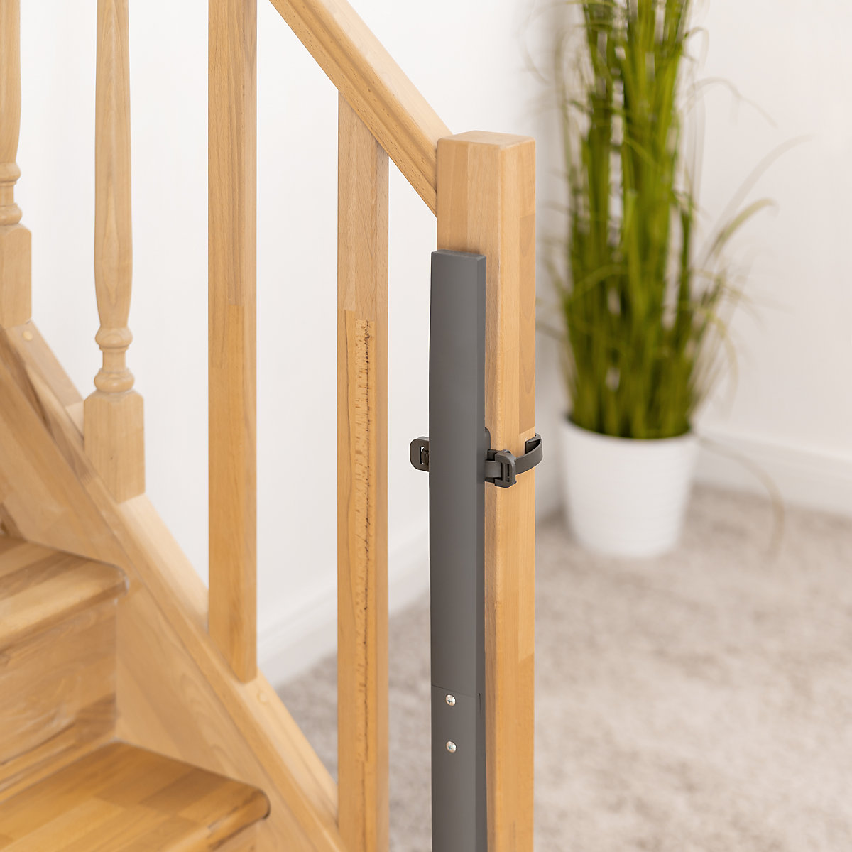 StairFlex, Geländerbefestigungsset, anthrazit