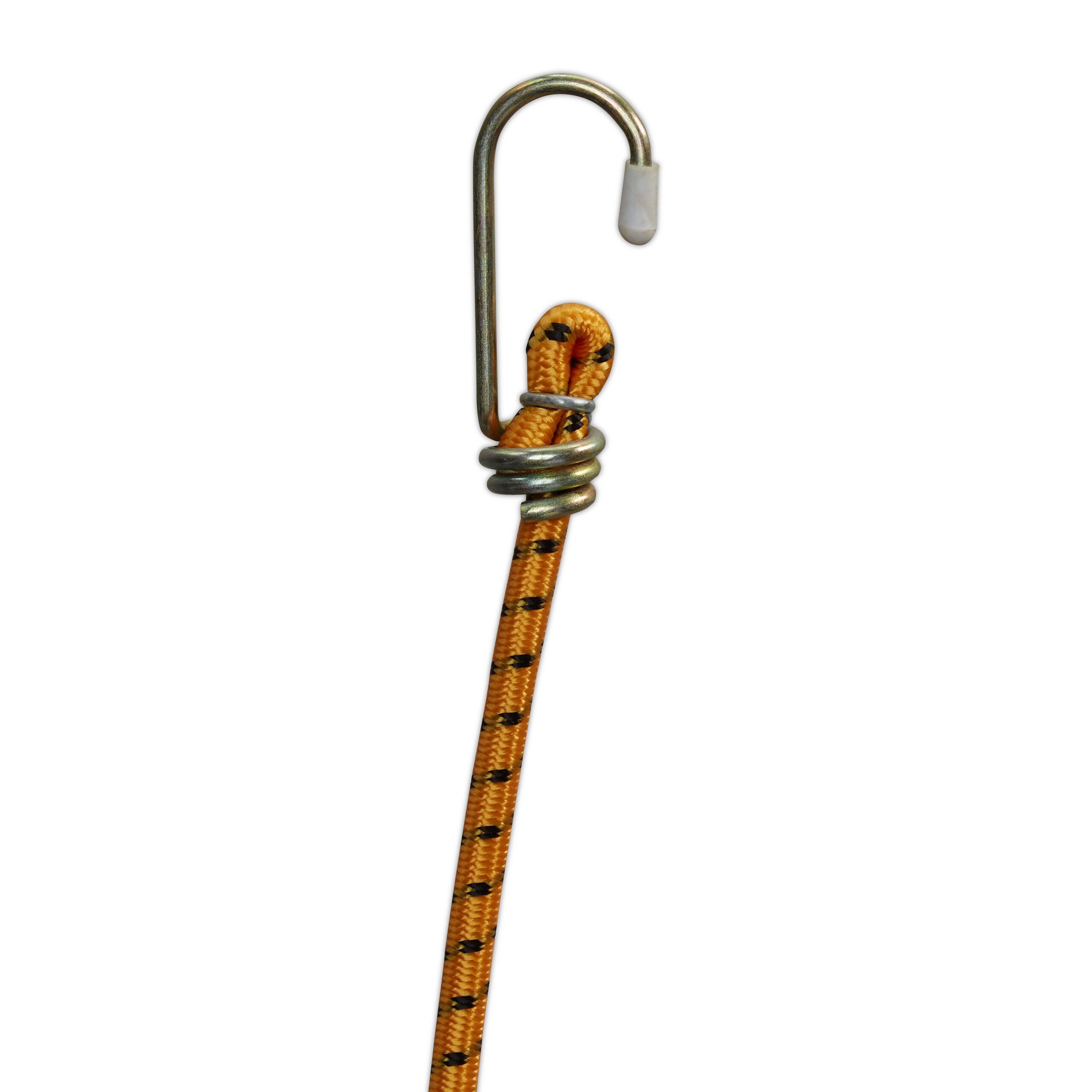 relaxdays Spanngurt Spanngummi 10er Set mit Haken