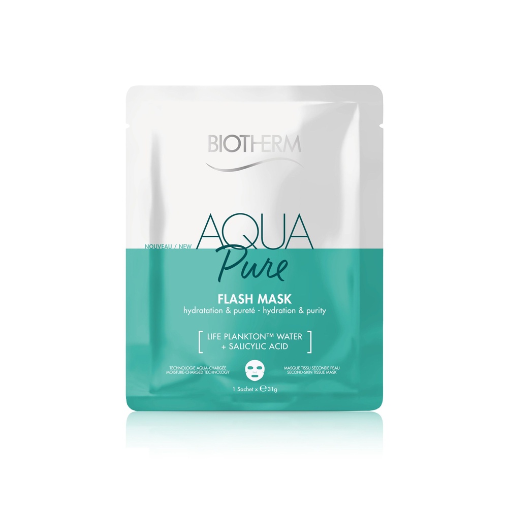 Biotherm Aqua Flash Mask Masque Tissu Pureté et Hydratation