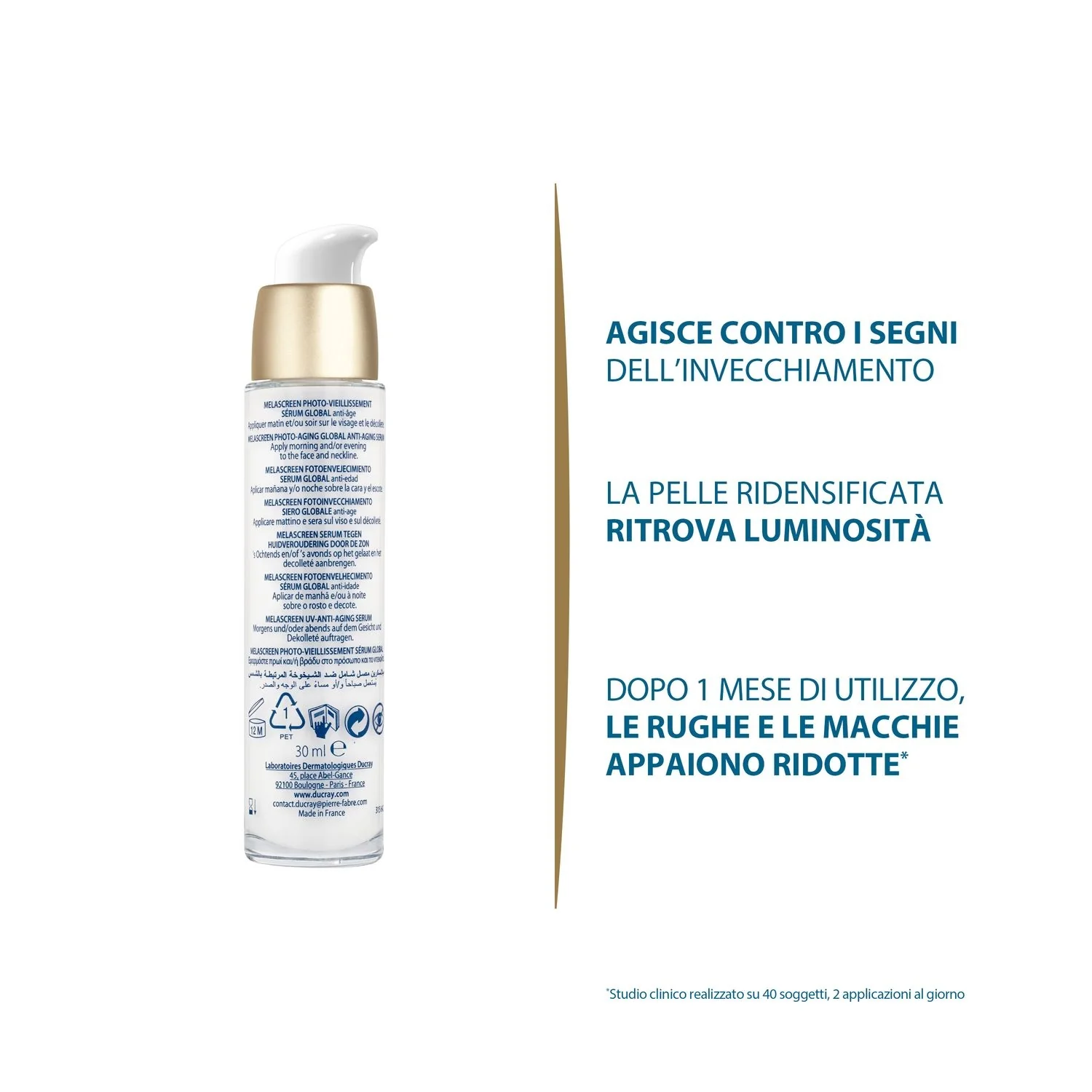 Melascreen Photo-aging Global Serum - Sérum facial com efeito global