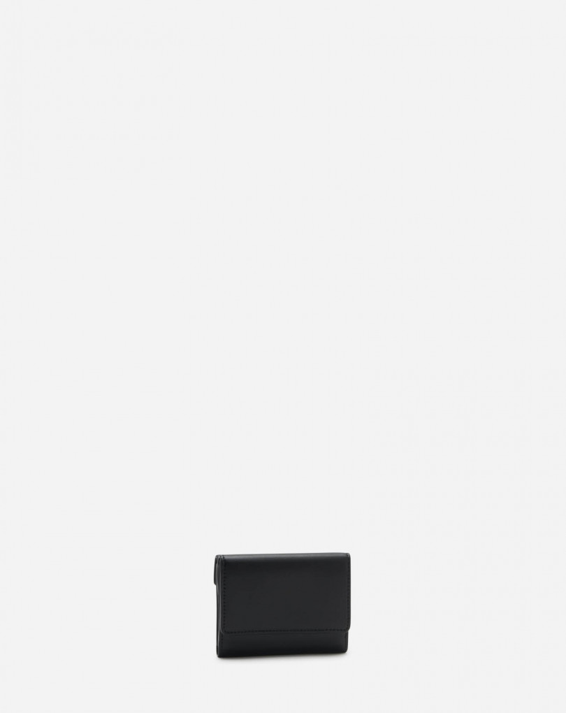 Porte feuille Petit CONTINENTAL PENCIL en cuir brillant
