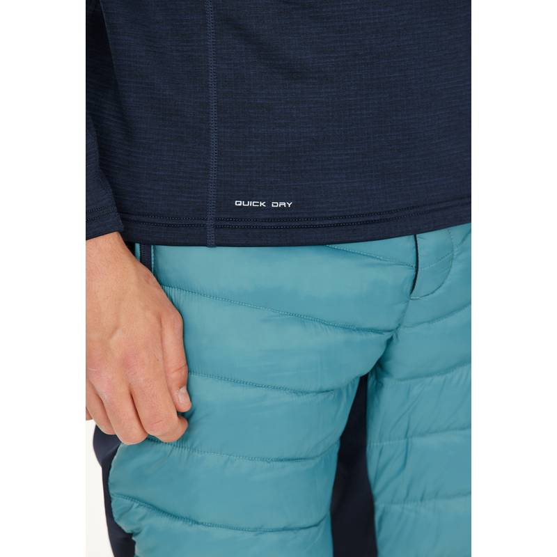 Whistler Kalle M Waffle Midlayer Langarmshirt Herren