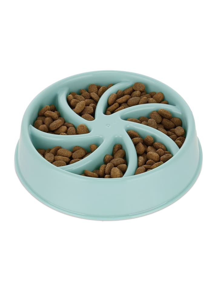 relaxdays Anti Schling Napf in Blau - 600 ml günstig kaufen onesize