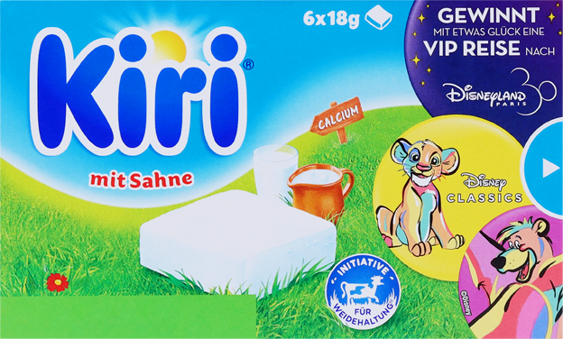 Kiri mit Sahne