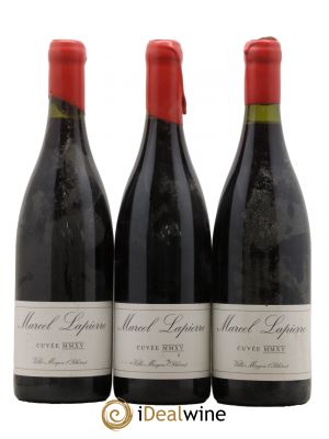 Morgon Cuvée Marcel Lapierre Marcel Lapierre (Domaine)  2015 - Lot de 3 Bouteilles