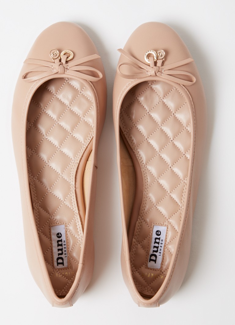 Dune London Hello leveälestiset ballerinat rusettiyksityiskohdilla