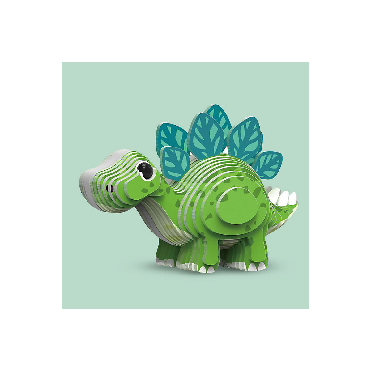 Dreidimensionales Kinderpuzzle Dinosauriermodell Papierzusammenbau Spielzeug für frühes Lernen