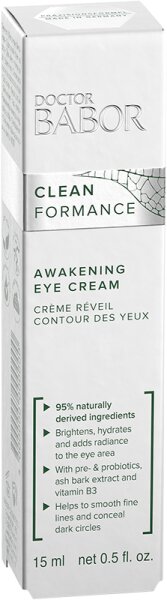 Doctor Babor Cleanformance Eye Cream Augencreme