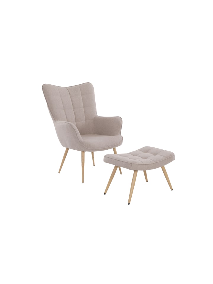 byLiving Sessel UTA in Beige günstig kaufen onesize