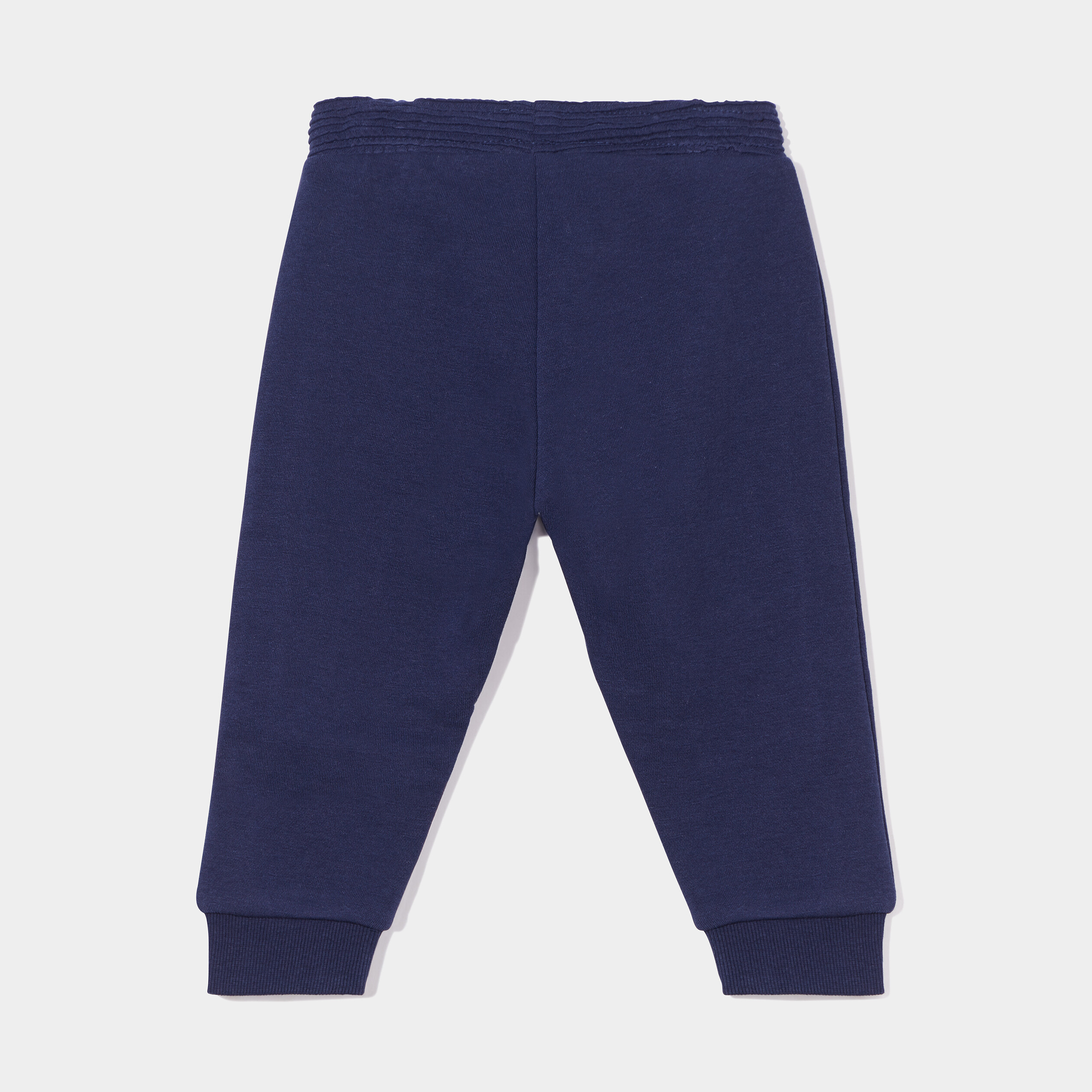 Jogging molleton taille élastiquée bleu marine bébé garçon | La Halle