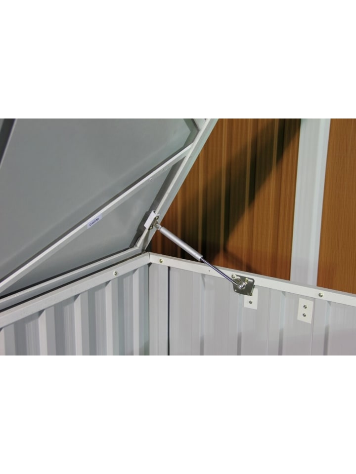 VCM  Metall Garten Gerätebox Kiste Kissenbox 585 L in Anthrazit günstig kaufen onesize