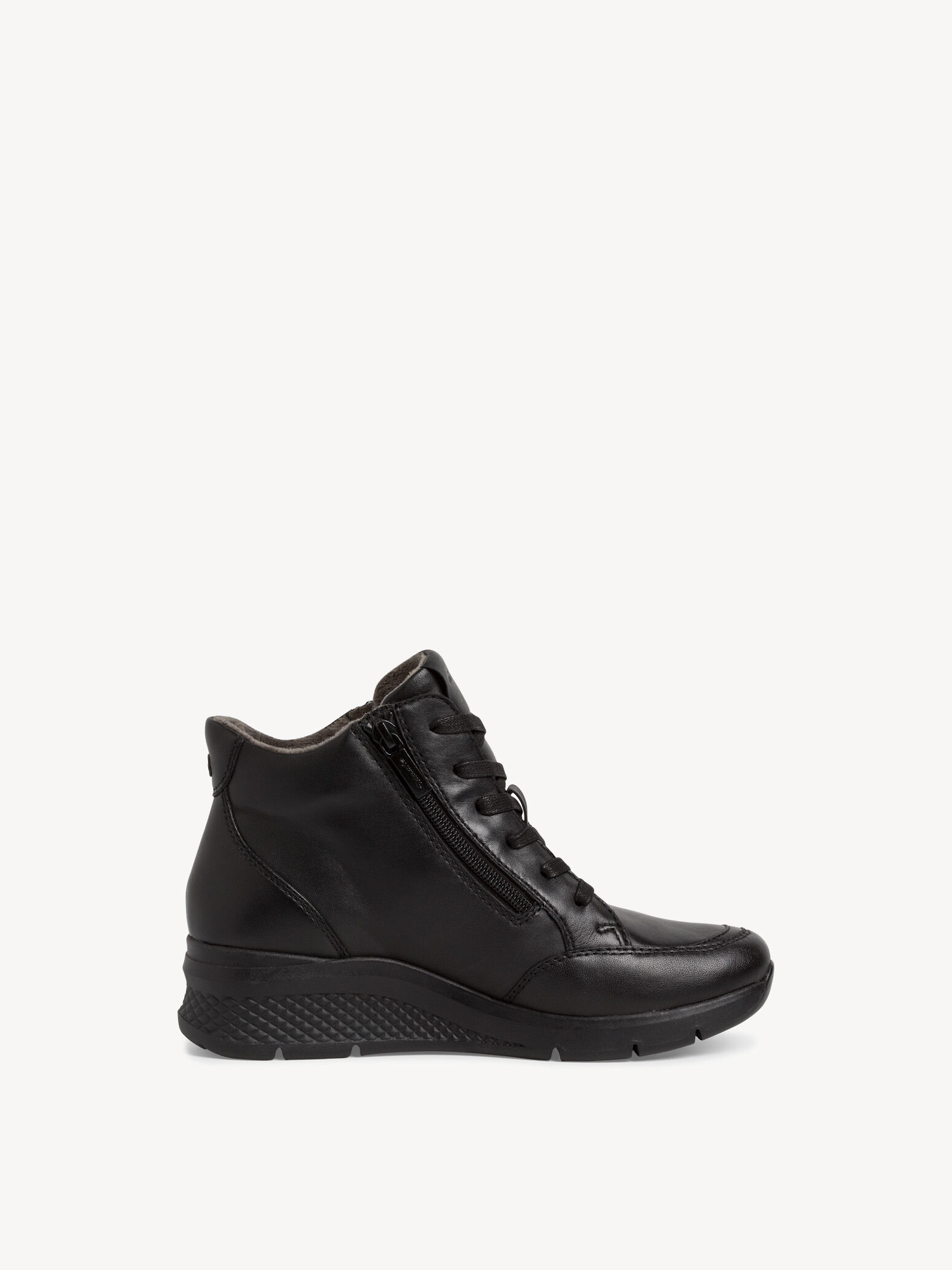 Basket en cuir - noir