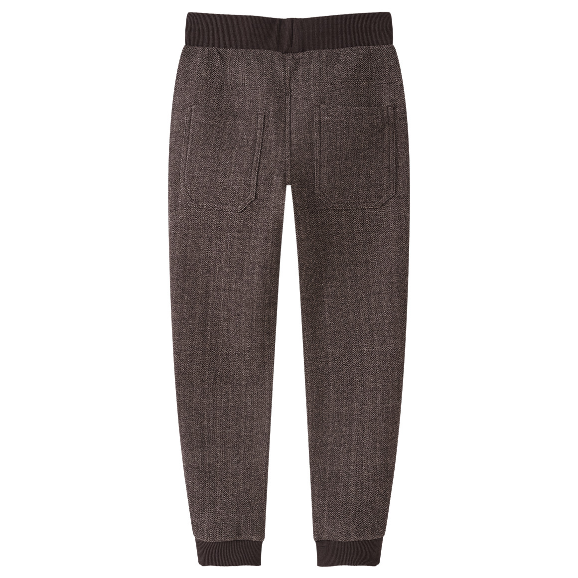Jungen Jogpants mit Fischgrät-Muster