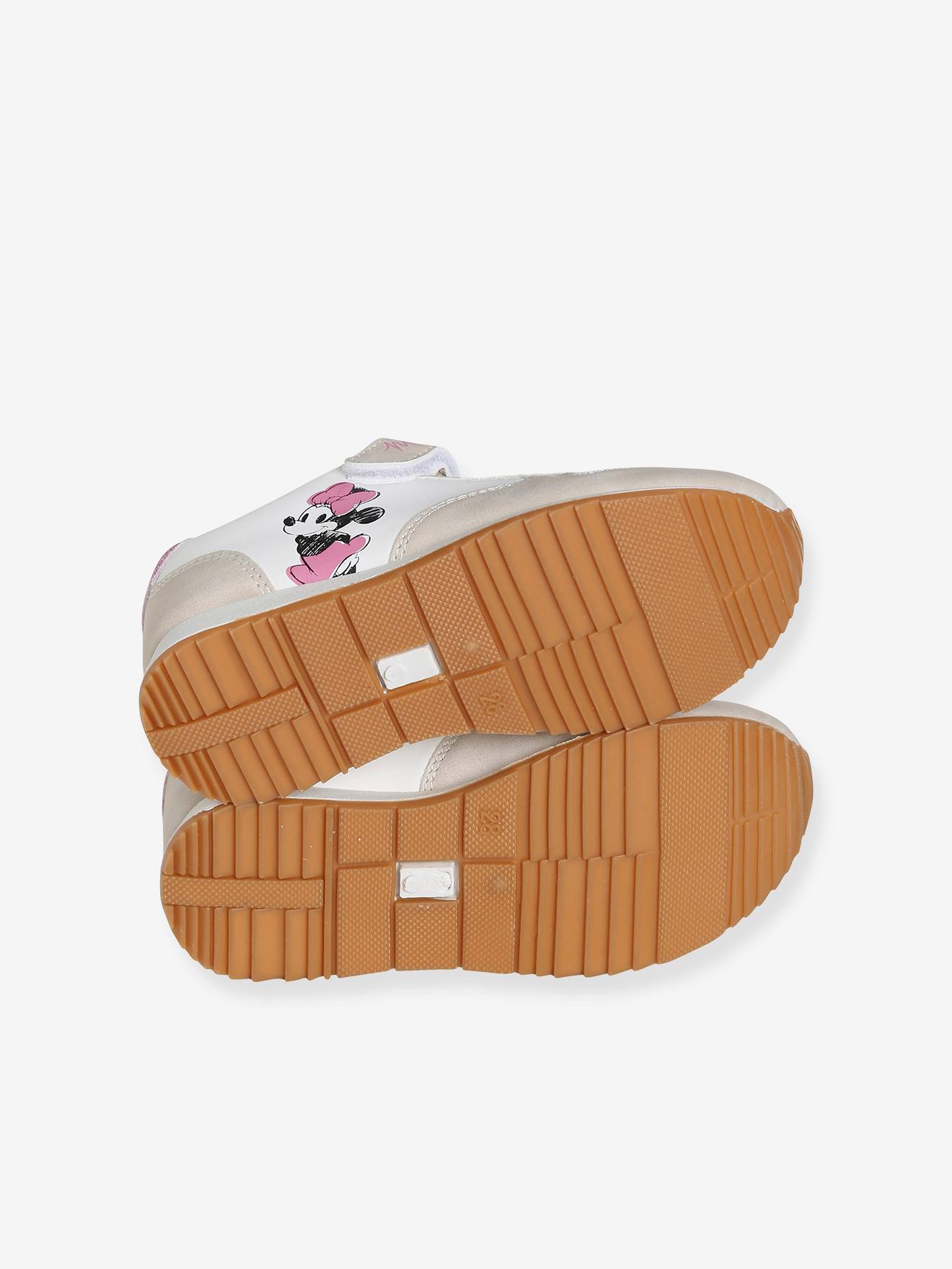 Baskets basses fille DS® Minnie blanc / beige