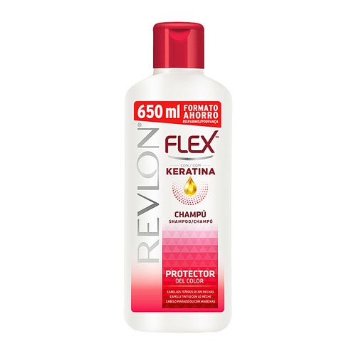 Revlon Flex Keratin Shampoo für gefärbtes und gesträhntes Haar, 650 ml