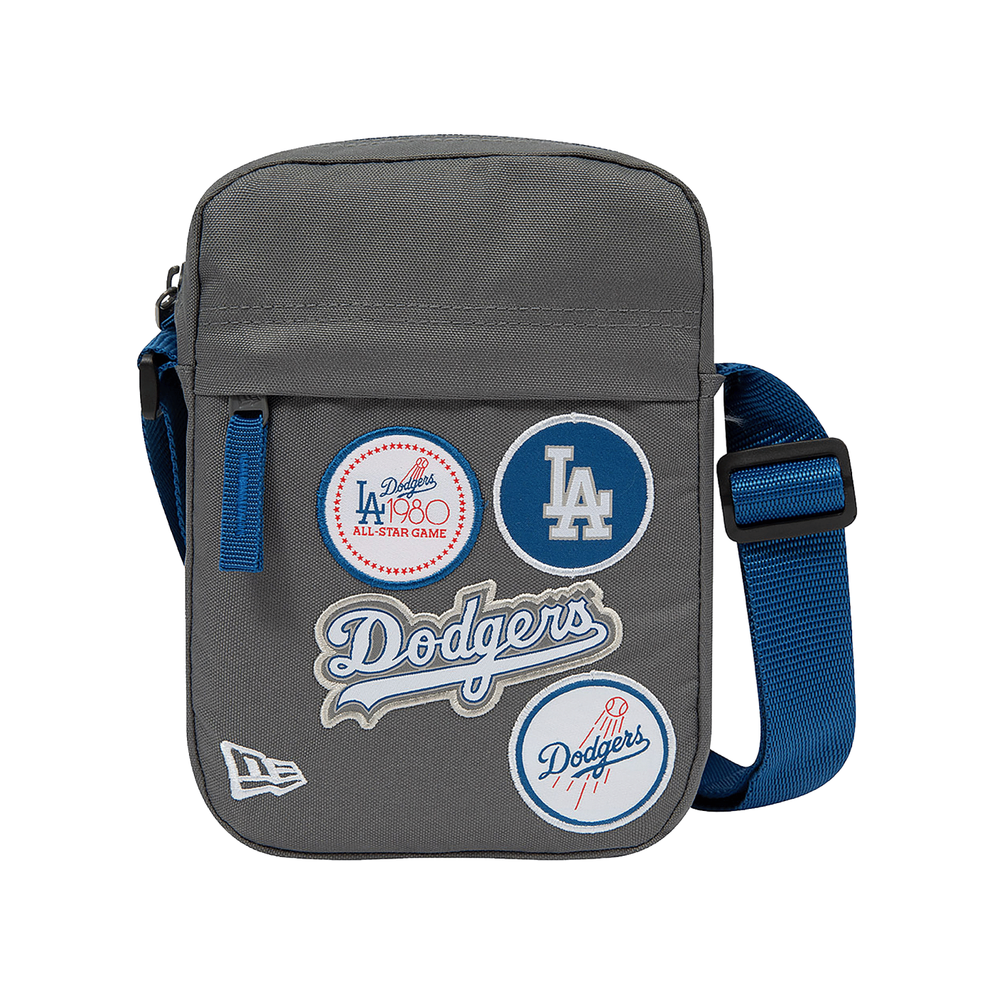 New Era LA Dodgers MLB Schultertasche Grau