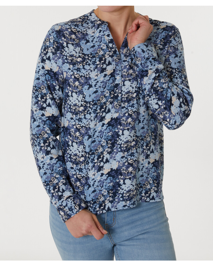 Bluse mit Y-Ausschnitt