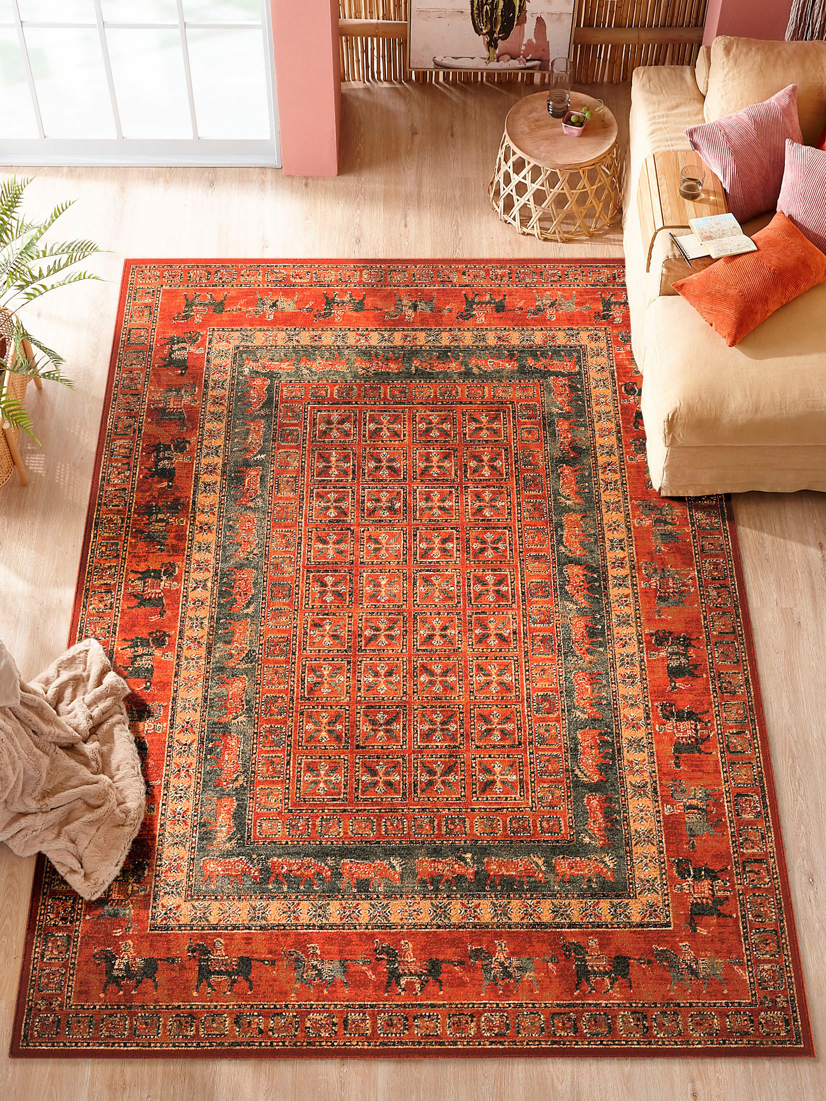 Bartolini Pasyryk Orient-Teppich, Rot