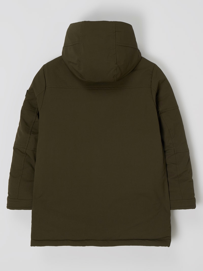 Parka mit Kapuze in khaki