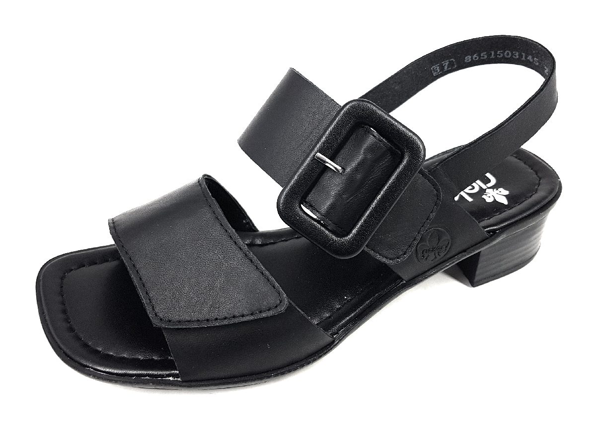 Rieker Lugano 62663-01 Schwarz 01 schwarz
