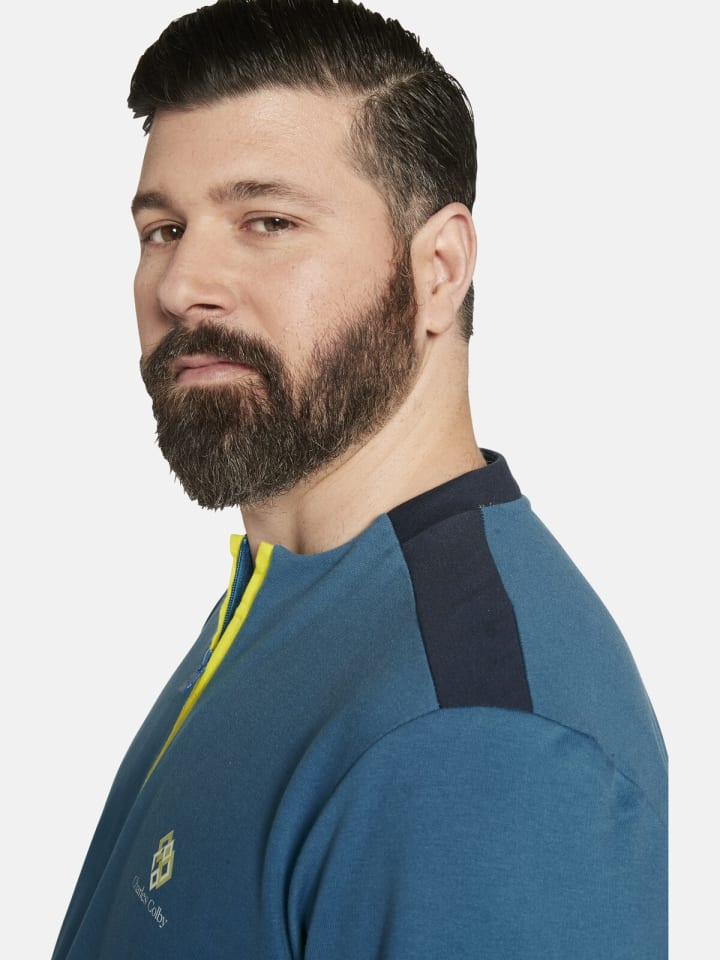 Charles Colby Sweatshirt EARL TORIN in blau günstig kaufen