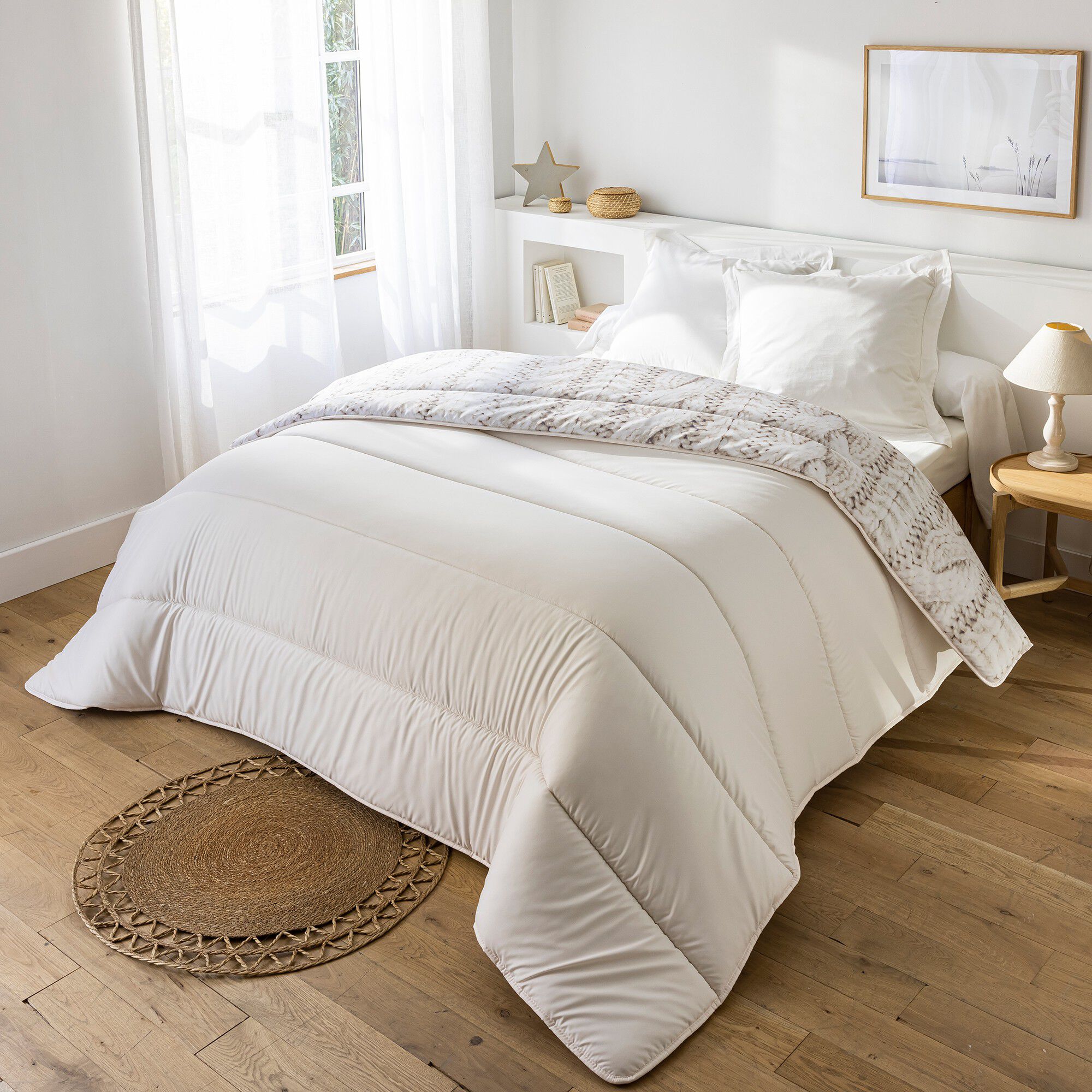 Couette microfibre imprimée Lana 400g/m2