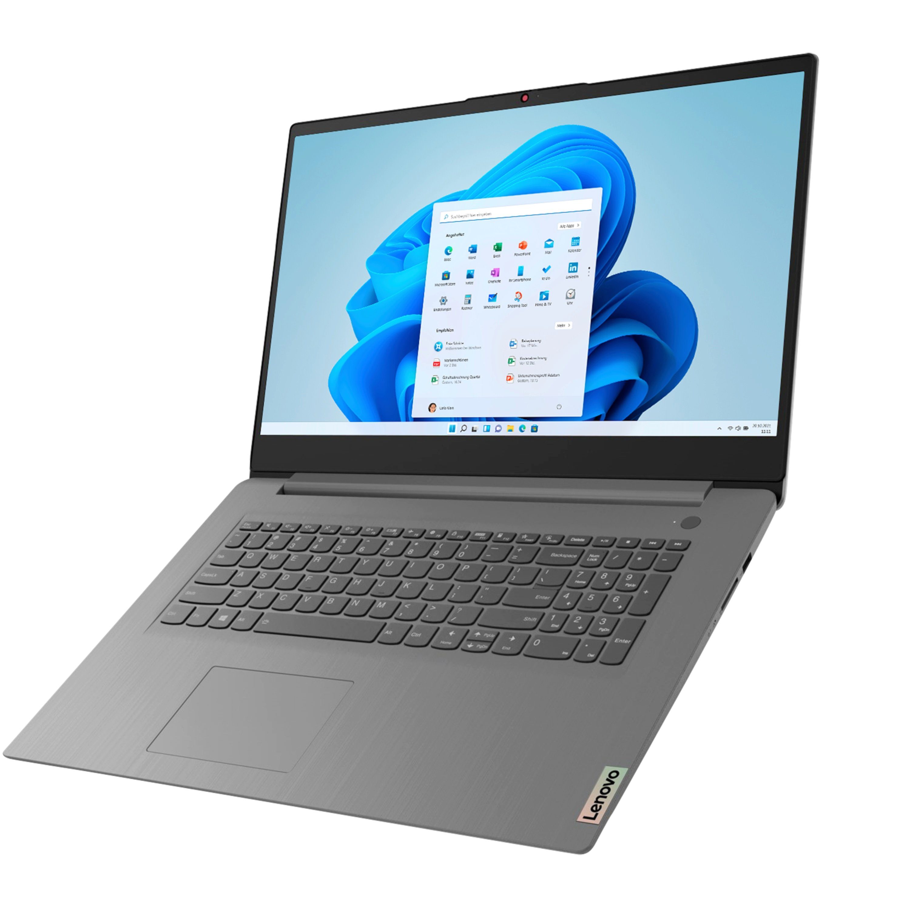 Lenovo IdeaPad™ 3 Notebook (43.9 cm/17.3 Zoll, HD+ Display Intel® Core™ i5-1135G7, Intel® Iris Xe Graphics, 512 GB SSD, Windows 10 Home)