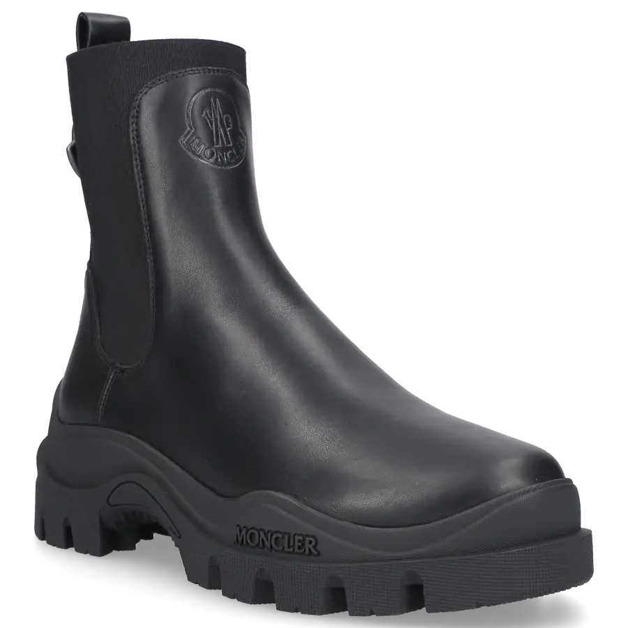 Moncler - Chelsea Boots LARUE Kalbsleder - schwarz
