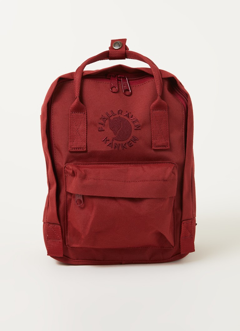 Mini rucsac Fjällräven Re-Kånken cu logo