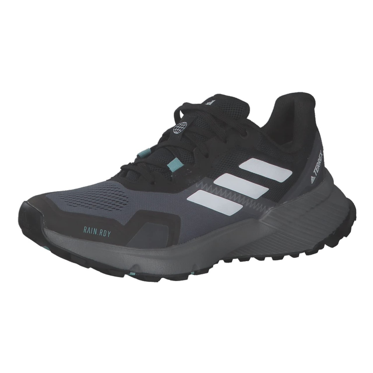 ADIDAS Freizeit Schnürer schwarz